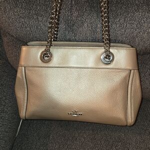 Coach Tan Leather Women's Bag